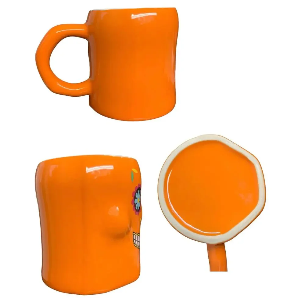 Halloween Bundle: Skeleton Shirt 2Xl, Vincent the Living Skull, Sugar Skull  Mug - Picture 5 of 12